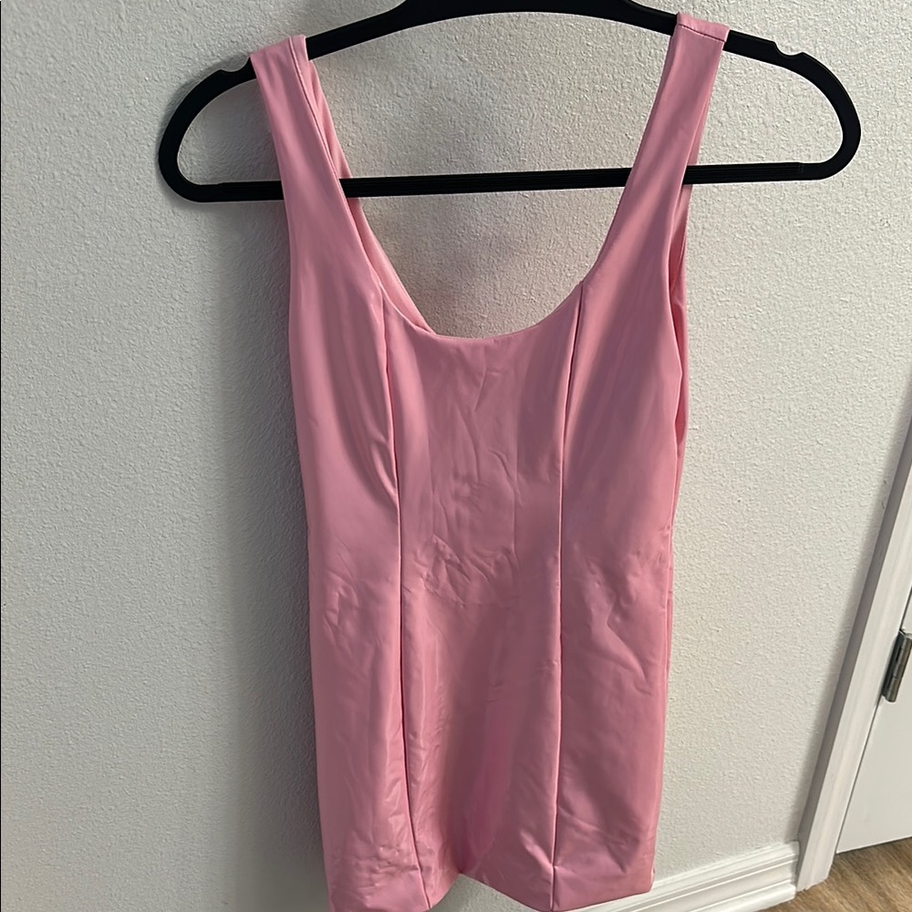 Hello Molly Vibrant Pink Dress